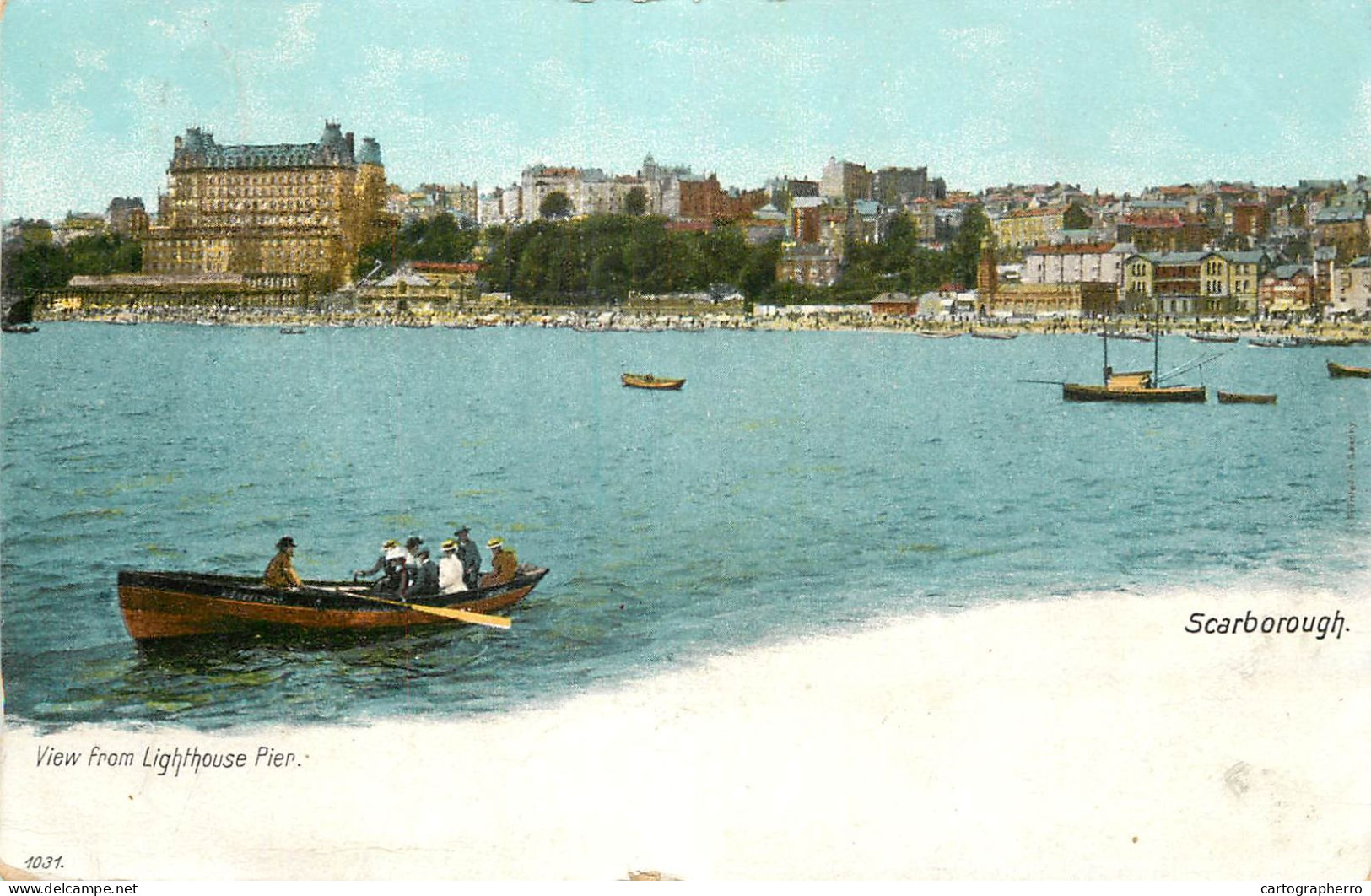 United Kingdom England Scarborough View From The Lighthouse Pier - Scarborough