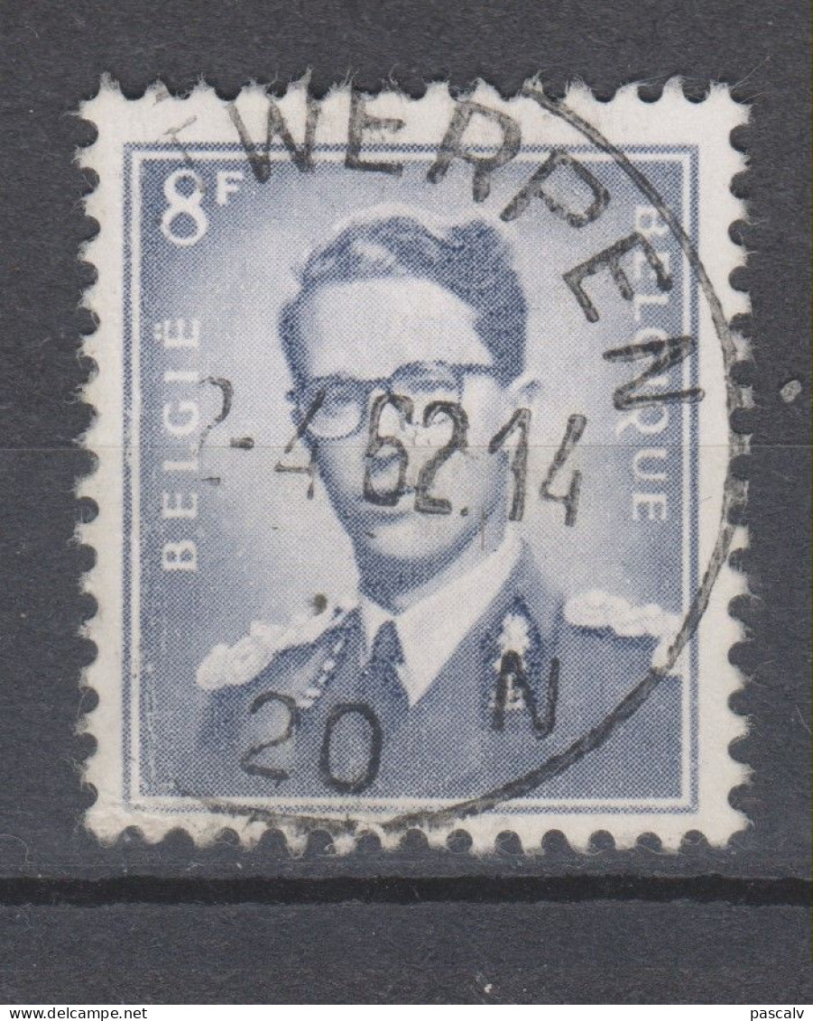 COB 1071 Oblitération Centrale ANTWERPEN 20 - 1953-1972 Lunettes