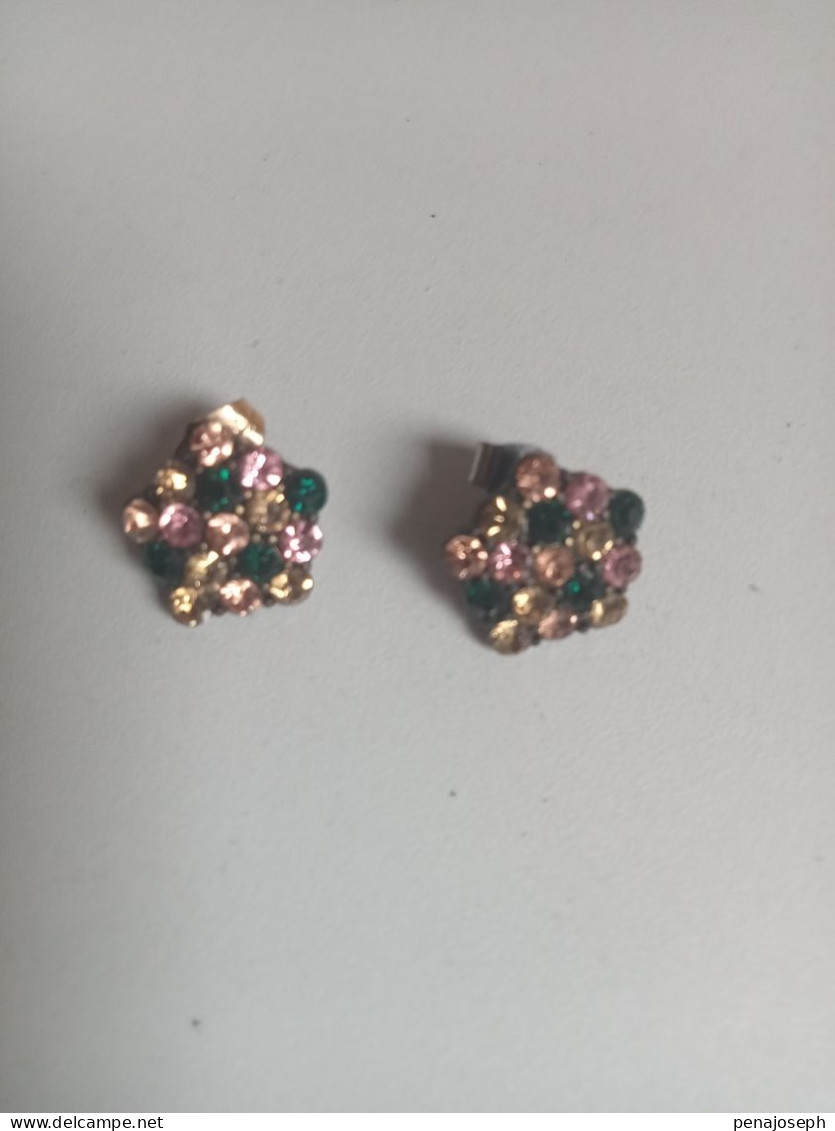 Boucle D'oreille Ancienne Diamètre 2 Cm - Boucles D'oreilles