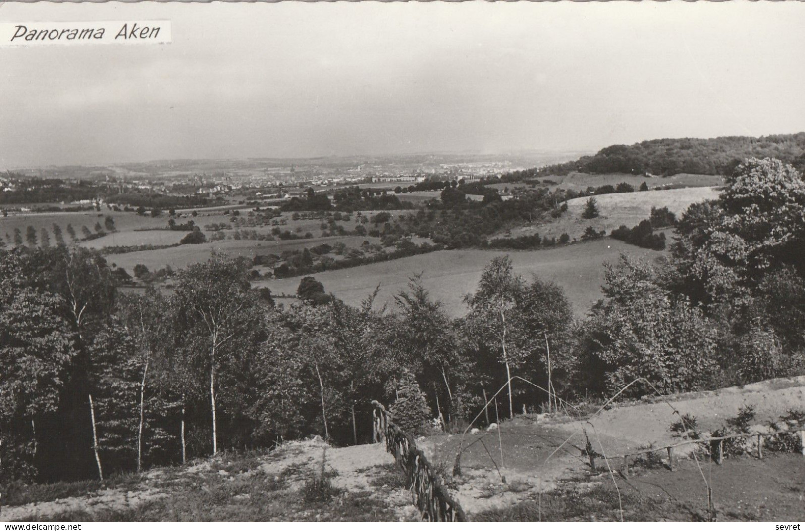 AKEN. - Panorama. CPSM 9X14 - Aken