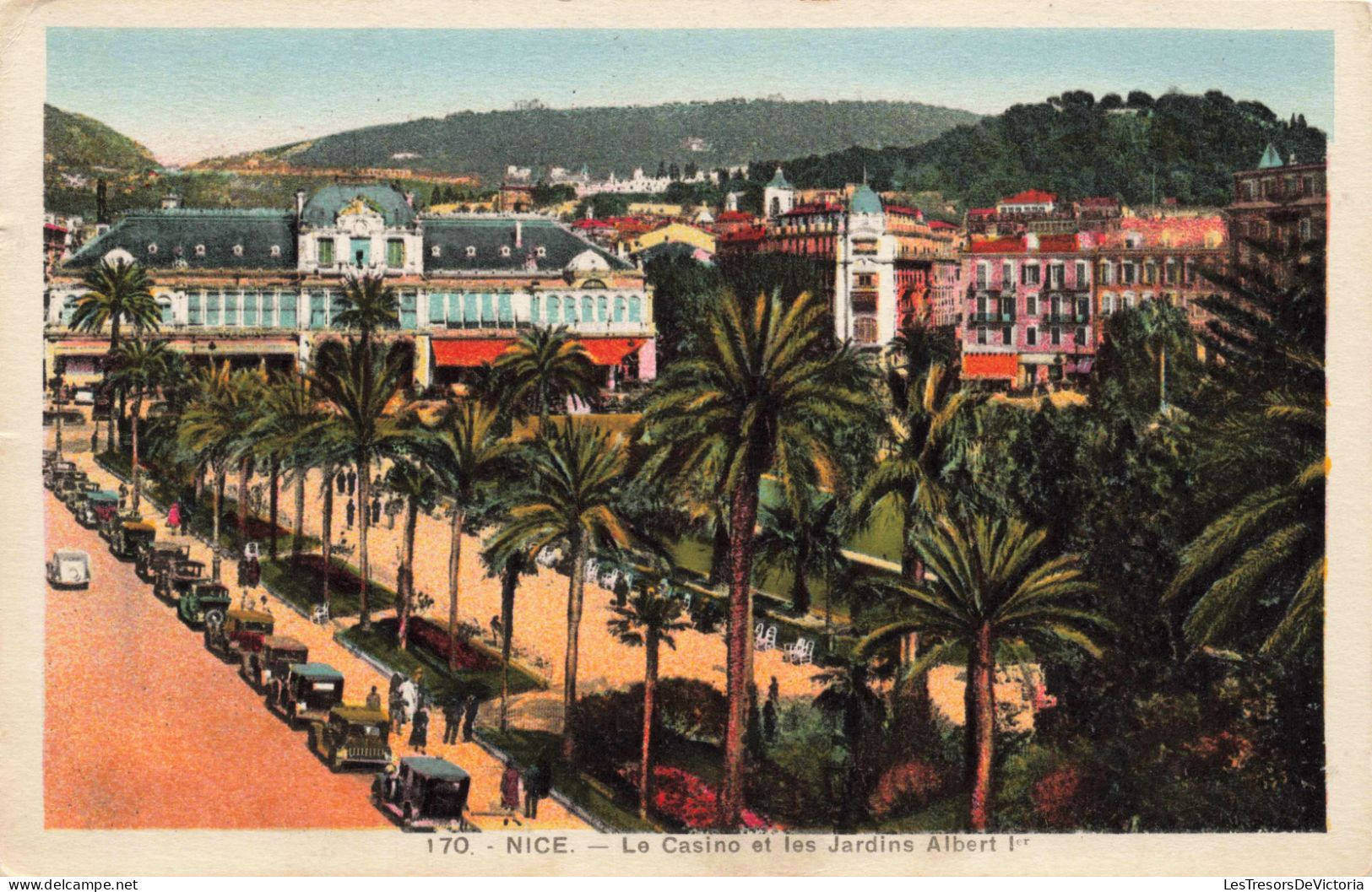 FRANCE - 06 - Nice - Le Casino Et Les Jardins Albert 1er - Carte Postale Ancienne - Parchi E Giardini