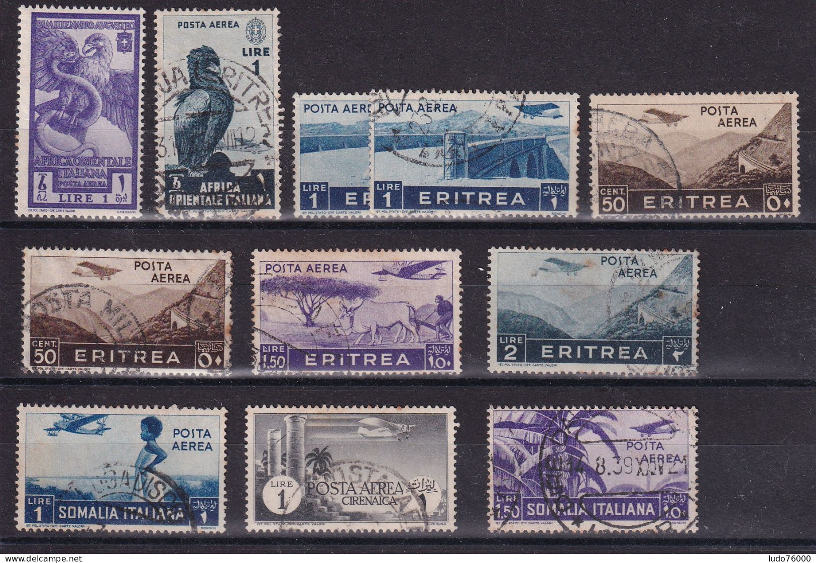 D 753 / ITALIE / LOT PA DES COLONIES NEUF**/OBL - Collections