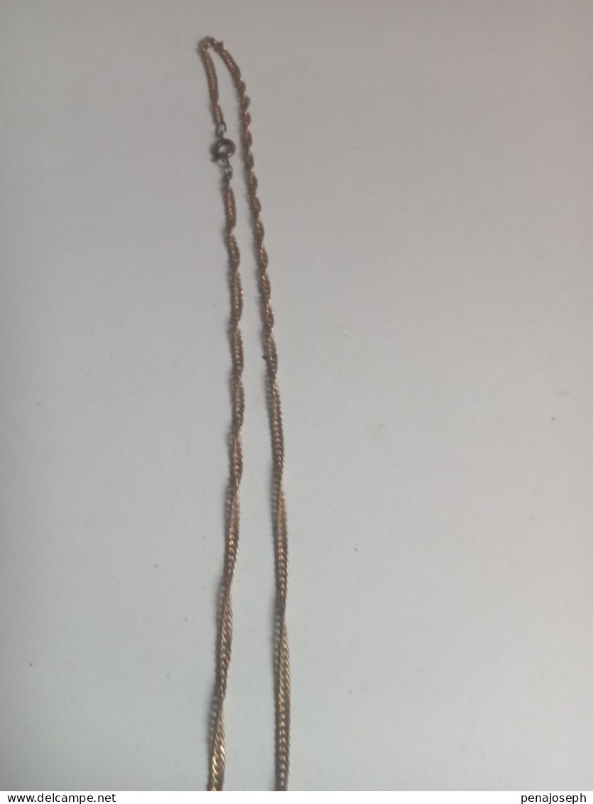 Collier Ancienne Longueur 22 Cm Fermé - Halsketten