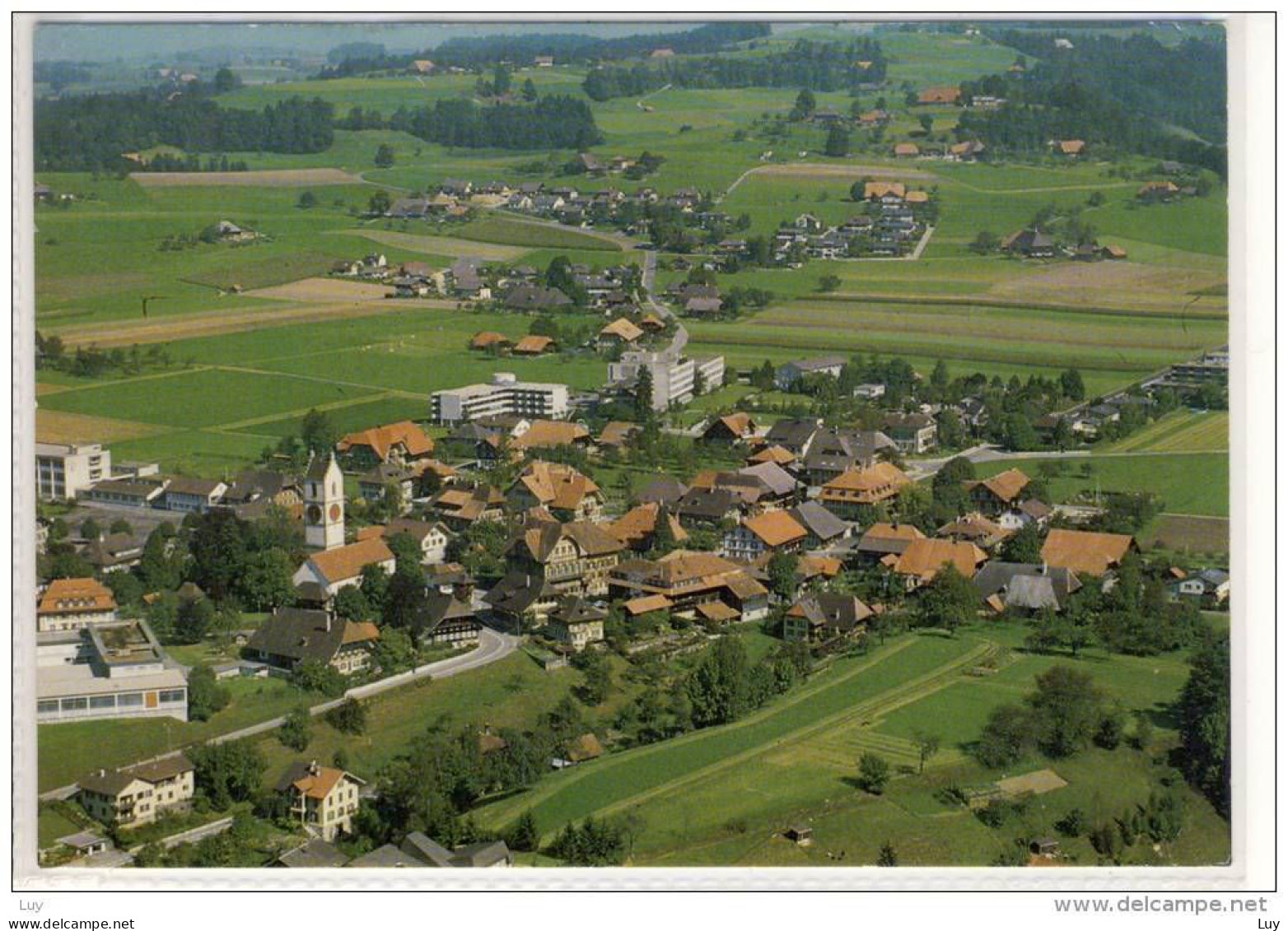 SUMISWALD / BE - Panorama, Luftbild, Fliegeraufnahme - Sumiswald