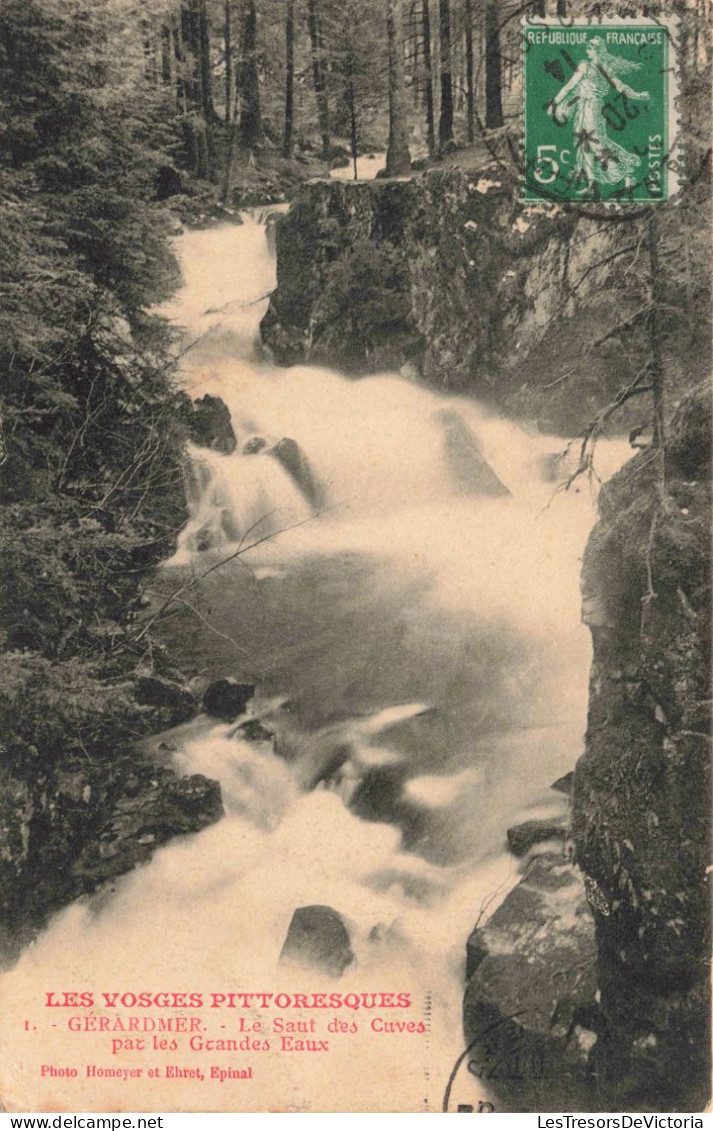 FRANCE - 88 - Gérardmer - Le Saut Des Cuves Par Les Grandes Eaux - Carte Postale Ancienne - Gerardmer