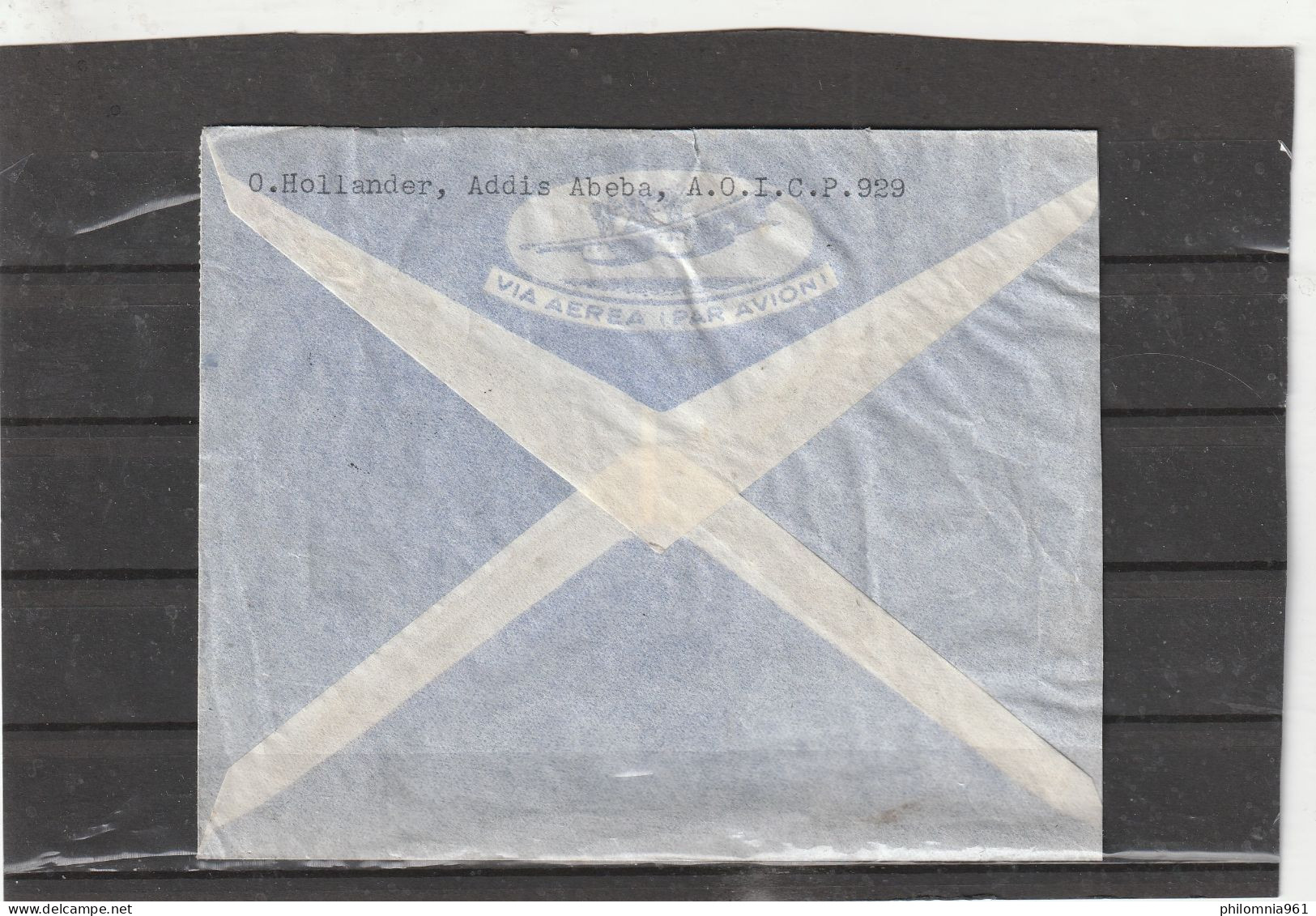 Eritrea AIRMAIL COVER To Germany 1939 - Erythrée