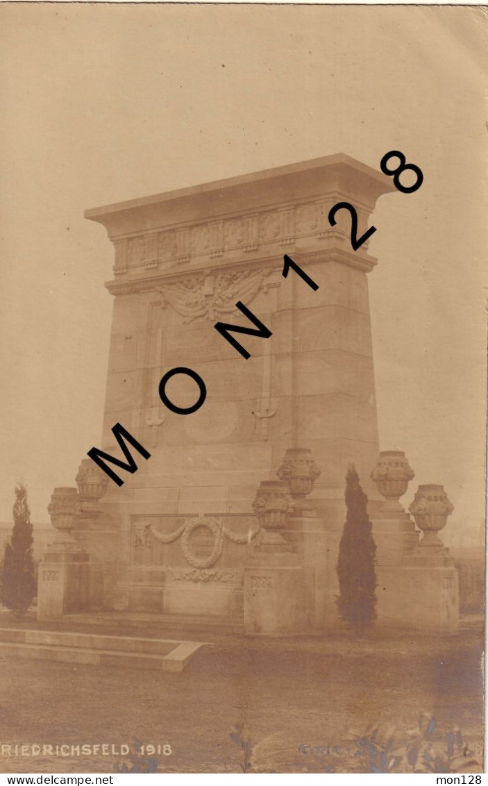 ALLEMAGNE - WESEL VOERDE - MEMORIAL DES PRISONNIERS DE GUERRE FRANCAIS 39-45 - PHOTO CARTE - Wesel