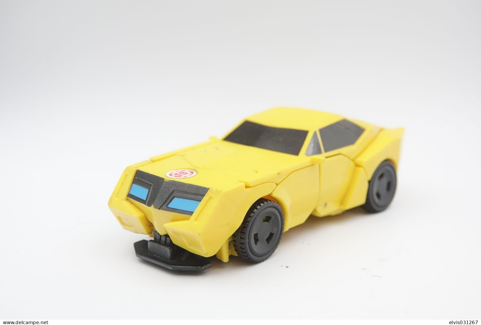 Vintage ACTION FIGURE TRANSFORMERS : ROBOTS IN DISGUISE BUMBLEBEE ONE STEP CHANGER - LOOSE  - Original Hasbro 2015 - Action Man