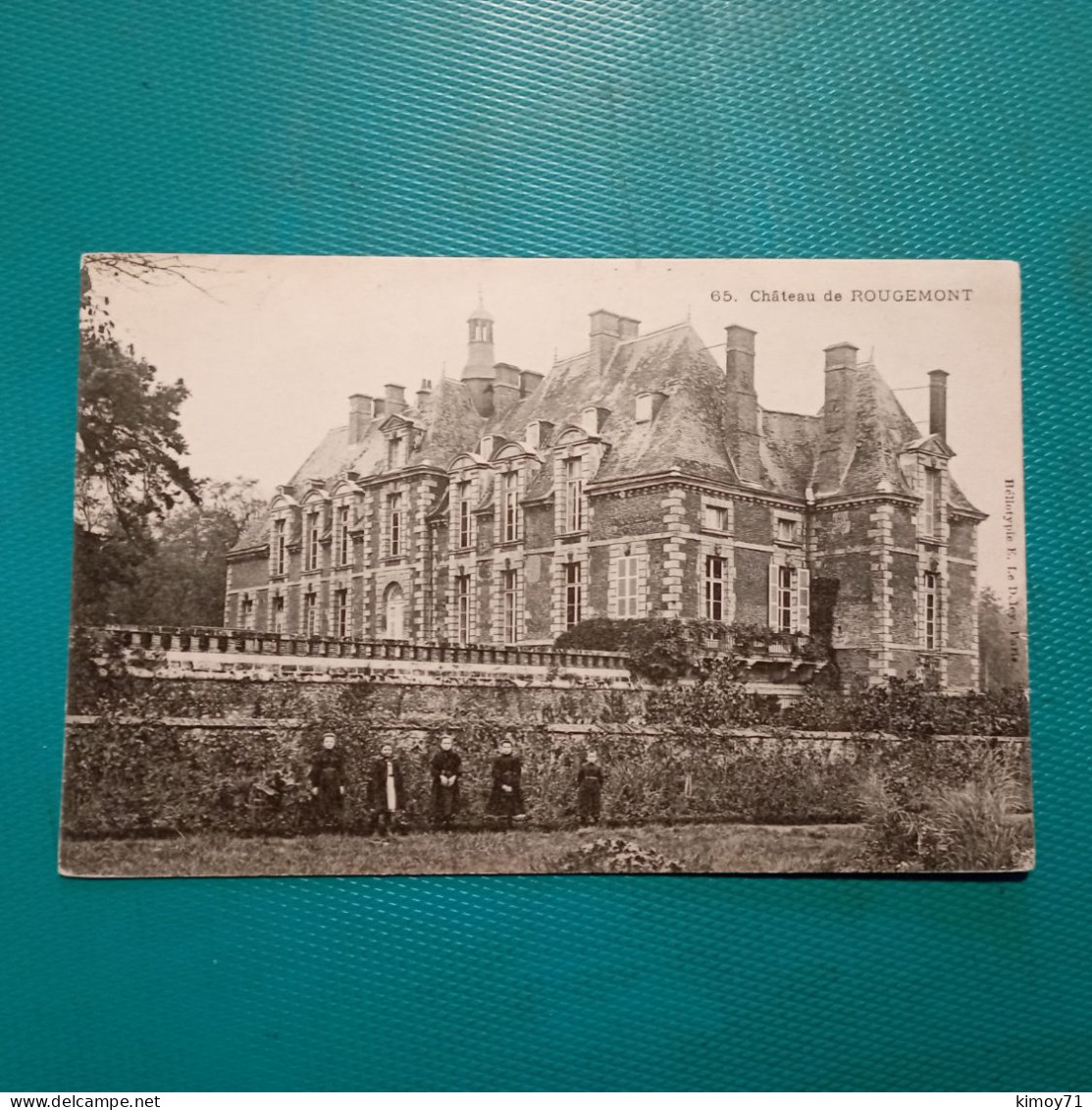 Cartolina Chateau De Rougemont. Viaggiata - Rougemont