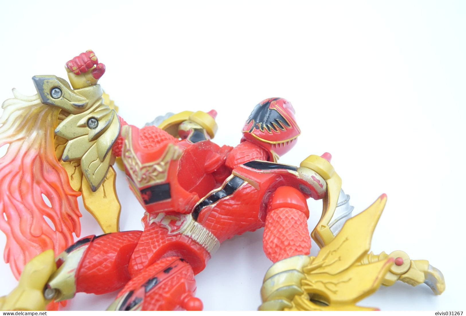 Vintage ACTION FIGURE POWER RANGERS: MYSTIC FORCE RED RANGER - Ranger - Original Bandai 2005 - GI JOE - Action Man