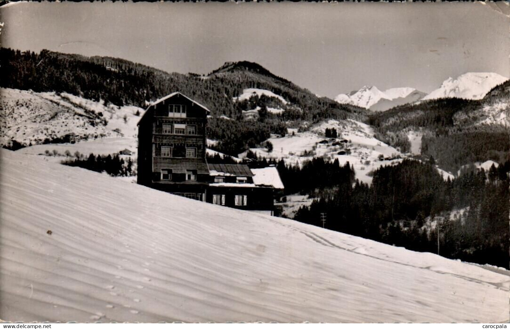 Carte 1950 St Jean De Sixt : Le Danay (chalet ) - Saint-Jean-de-Sixt