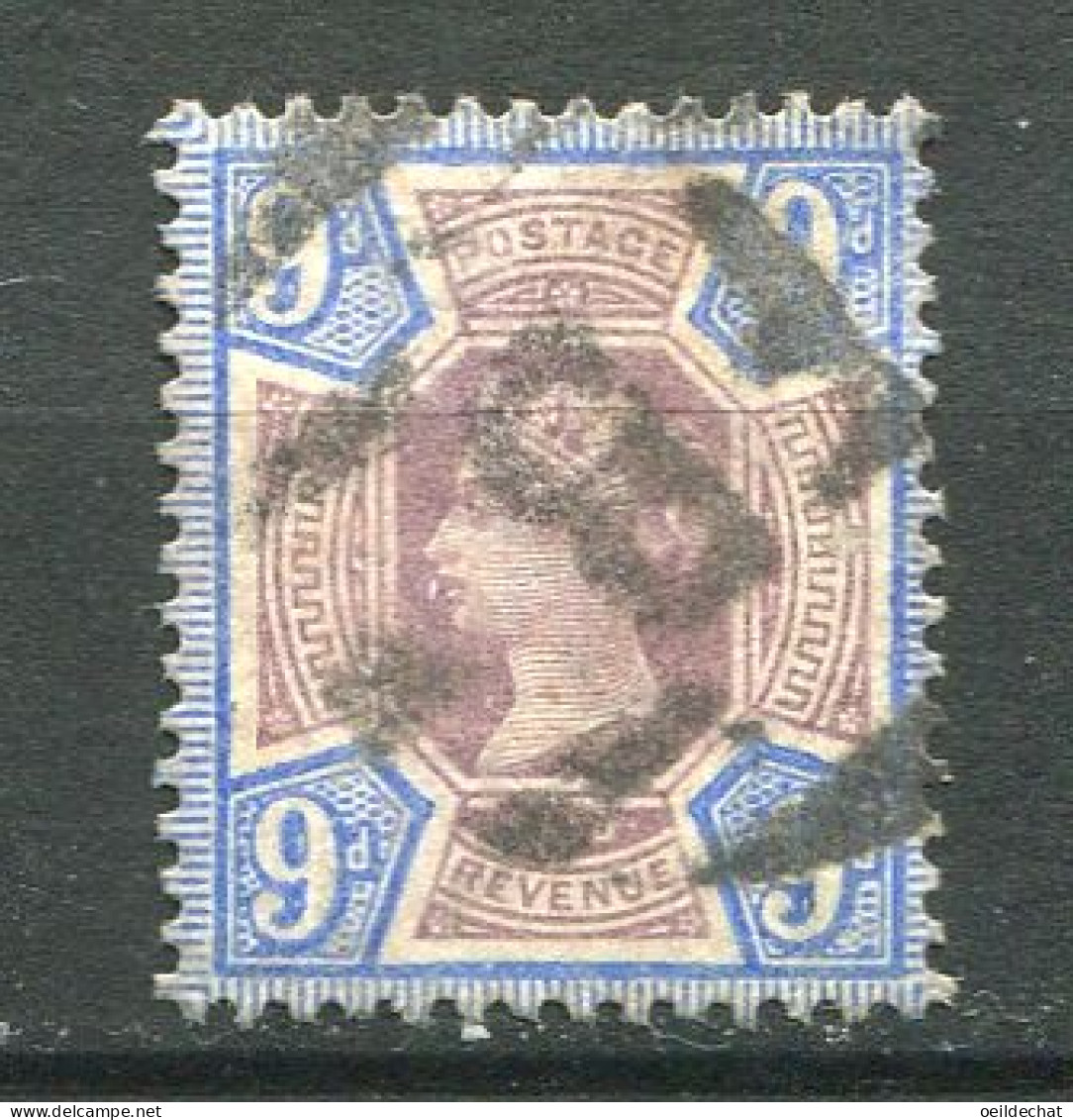 26183 Grande-Bretagne N°101° 9p. Brun Et Violet-brun  Victoria  1887-1900  TB - Used Stamps