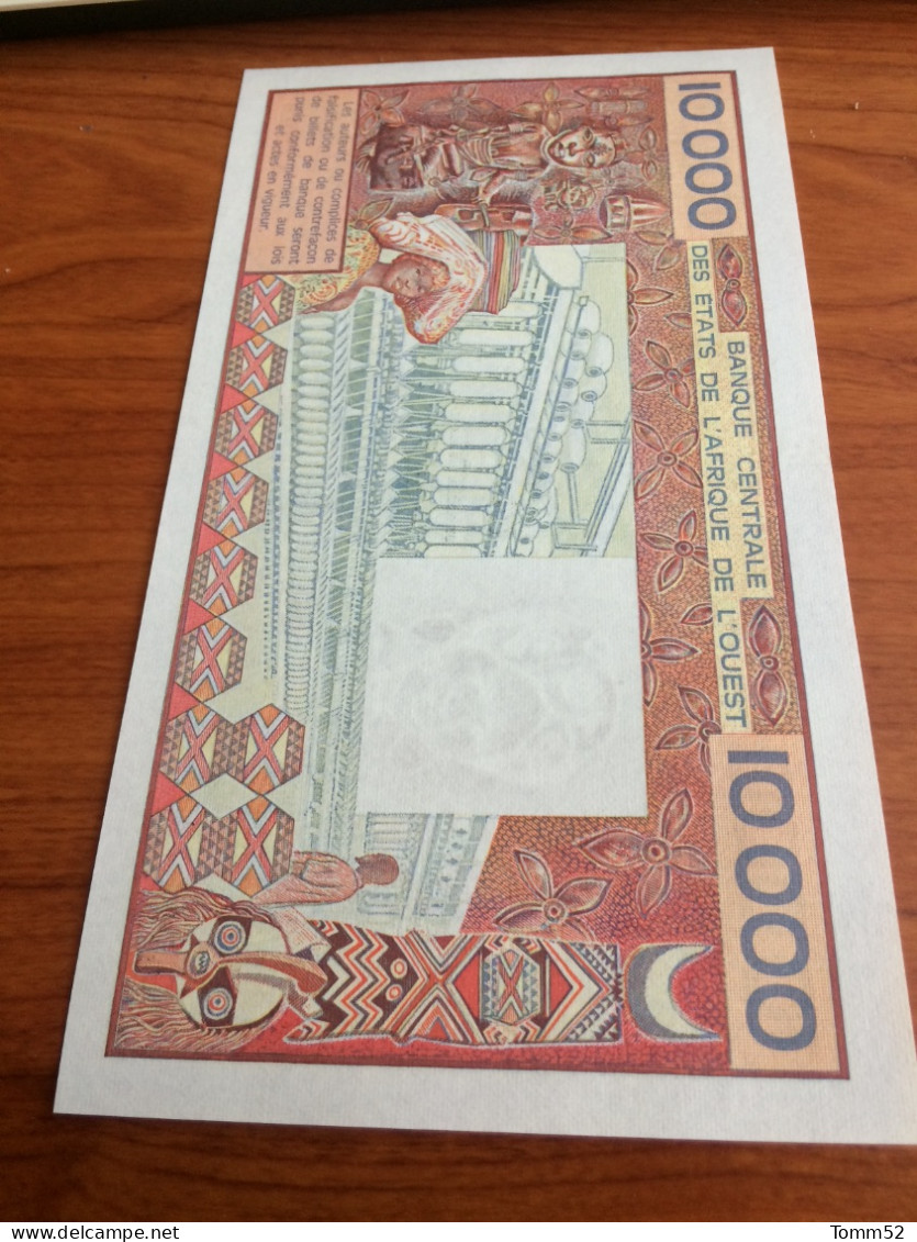 IVORY COAST/ WAS 10000 Francs AUNC/ UNC- High Grade Note - Côte D'Ivoire