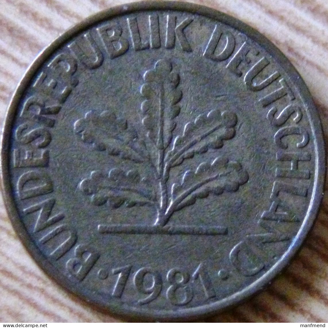 Germany - KM 108 - 1981 - 10 Pfennig - Mintmark "D" - München - VF - Look Scans - 10 Pfennig