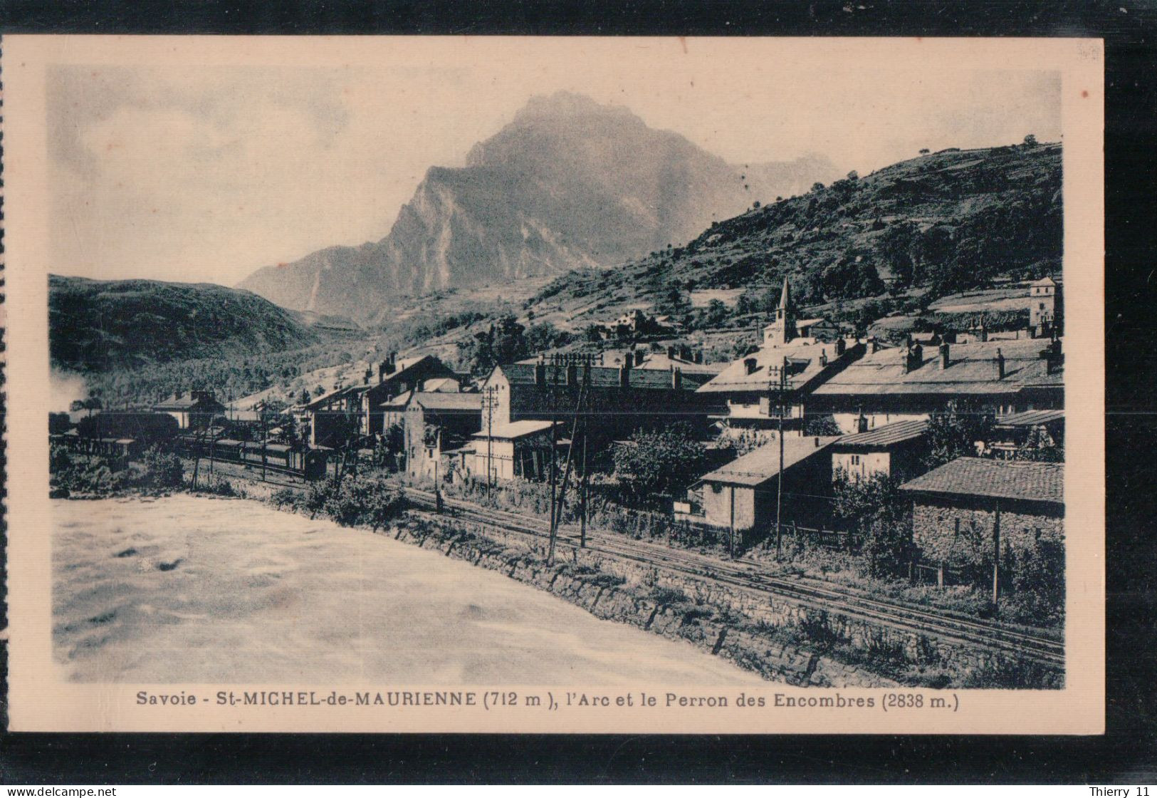 Cpa 73 St Michel De Maurienne L'Arc Et Le Perron Des Encombres - Saint Michel De Maurienne