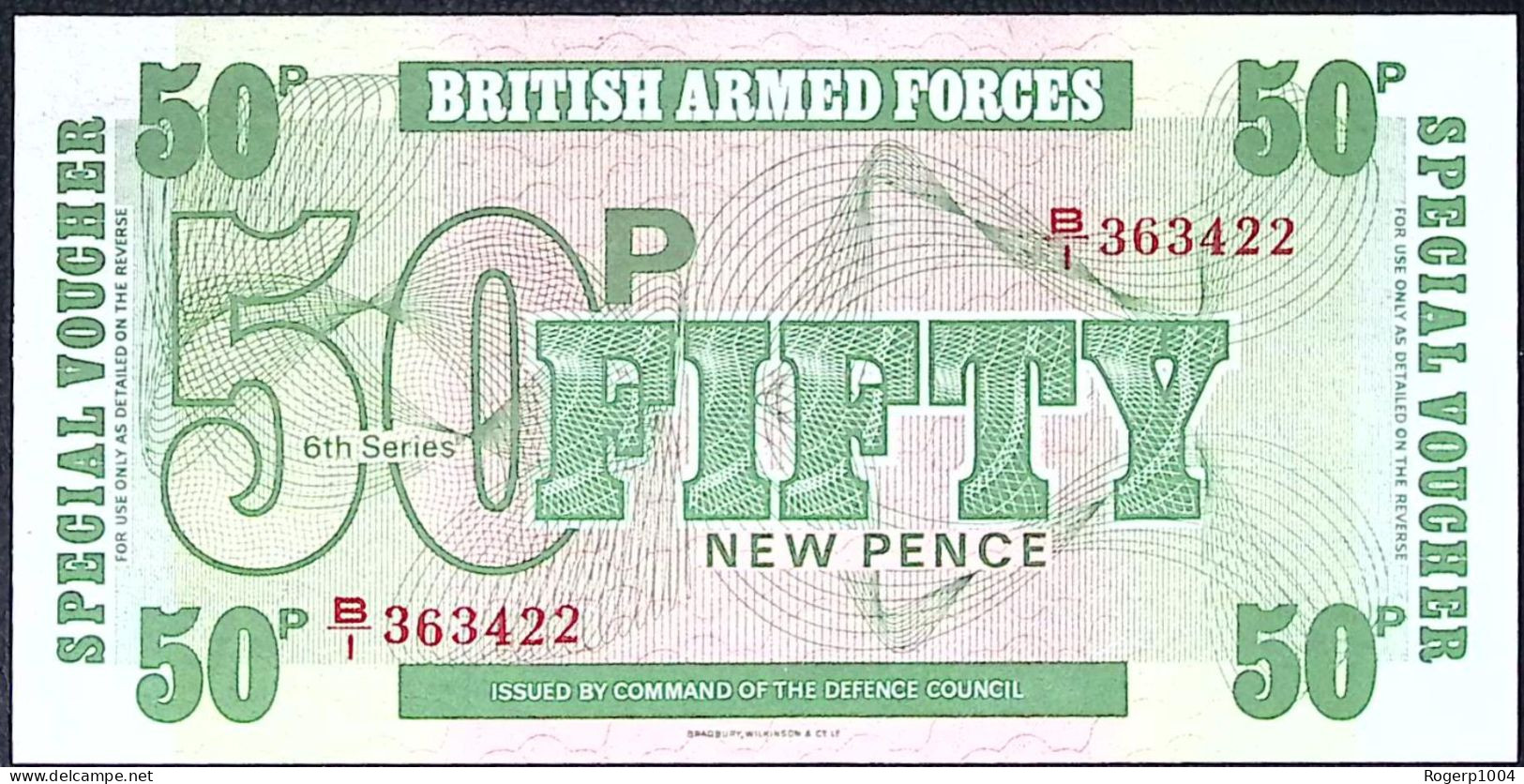 BRITISH ARMED FORCES * 50 Pence * 6th Series *  État/Grade NEUF/UNC * - Sonstige & Ohne Zuordnung