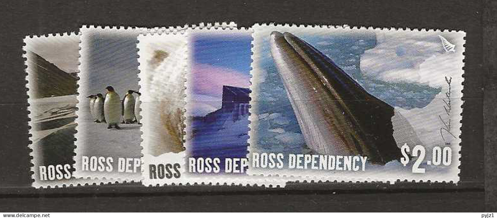 2005 MNH Ross Dependency Mi 94-98 Postfris** - Unused Stamps