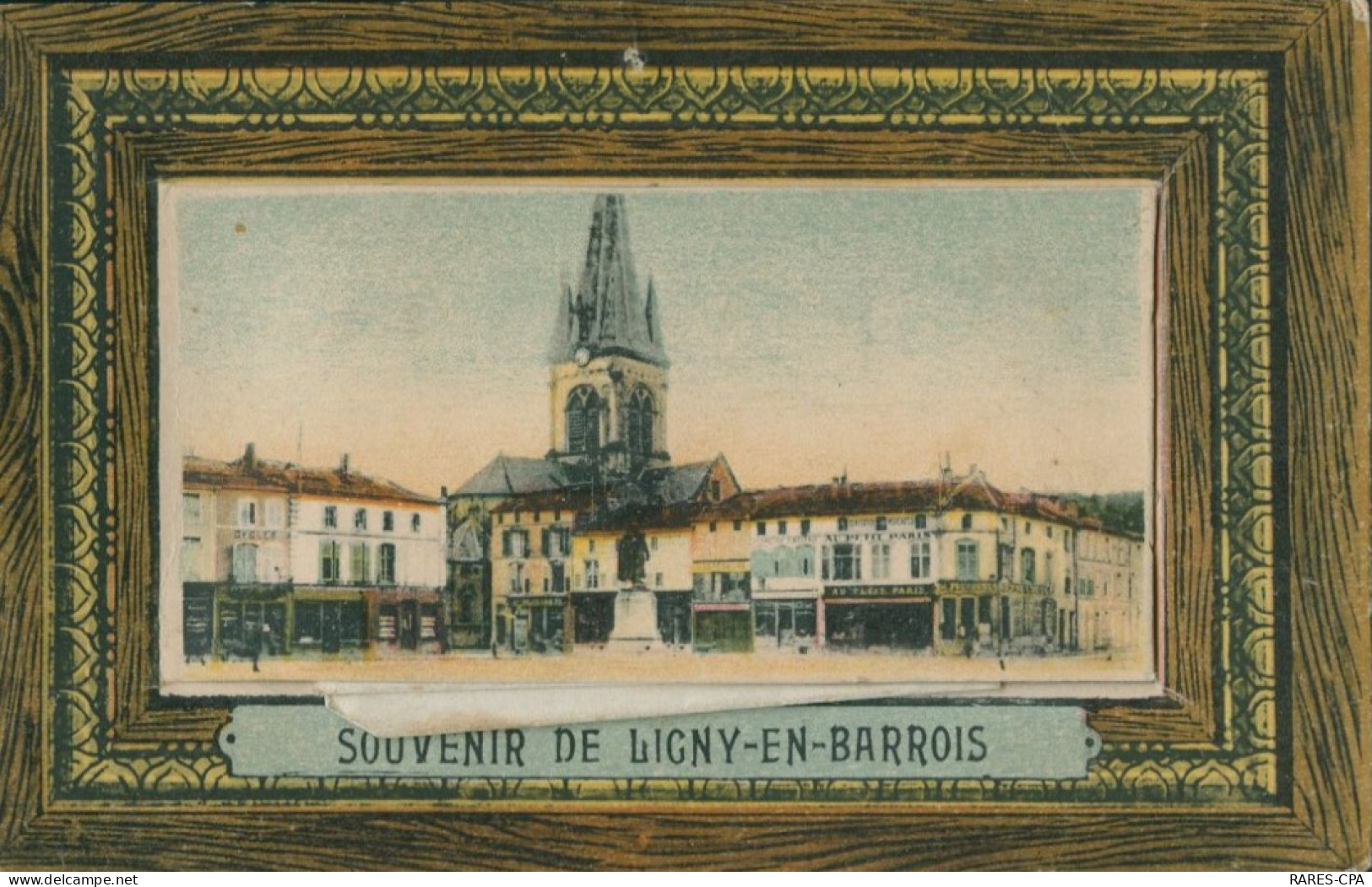 55 - CPA à Système ( Multivues ) - LIGNY EN BARROIS - Souvenir De Ligny En Barrois   - TB - Ligny En Barrois