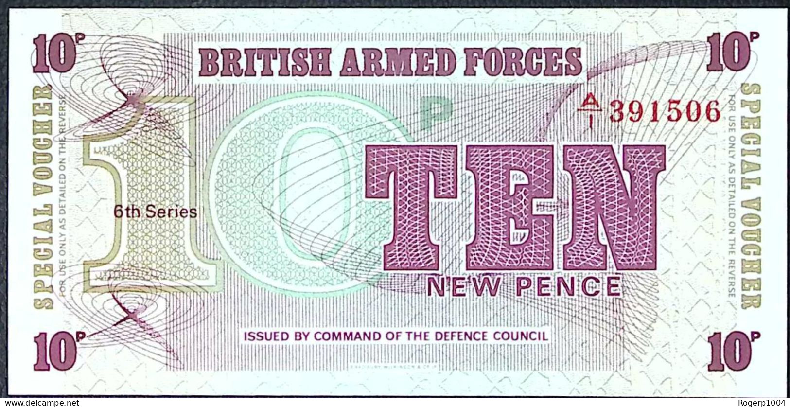 BRITISH ARMED FORCES * 10 Pence * 6th Series *  État/Grade NEUF/UNC * - Autres & Non Classés