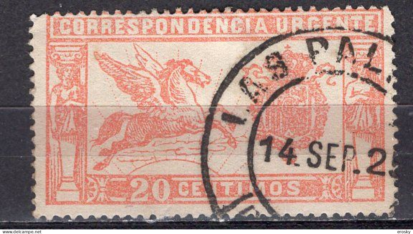 T0378 - ESPANA ESPAGNE EXPRES Yv N°2 - Eilbriefmarken