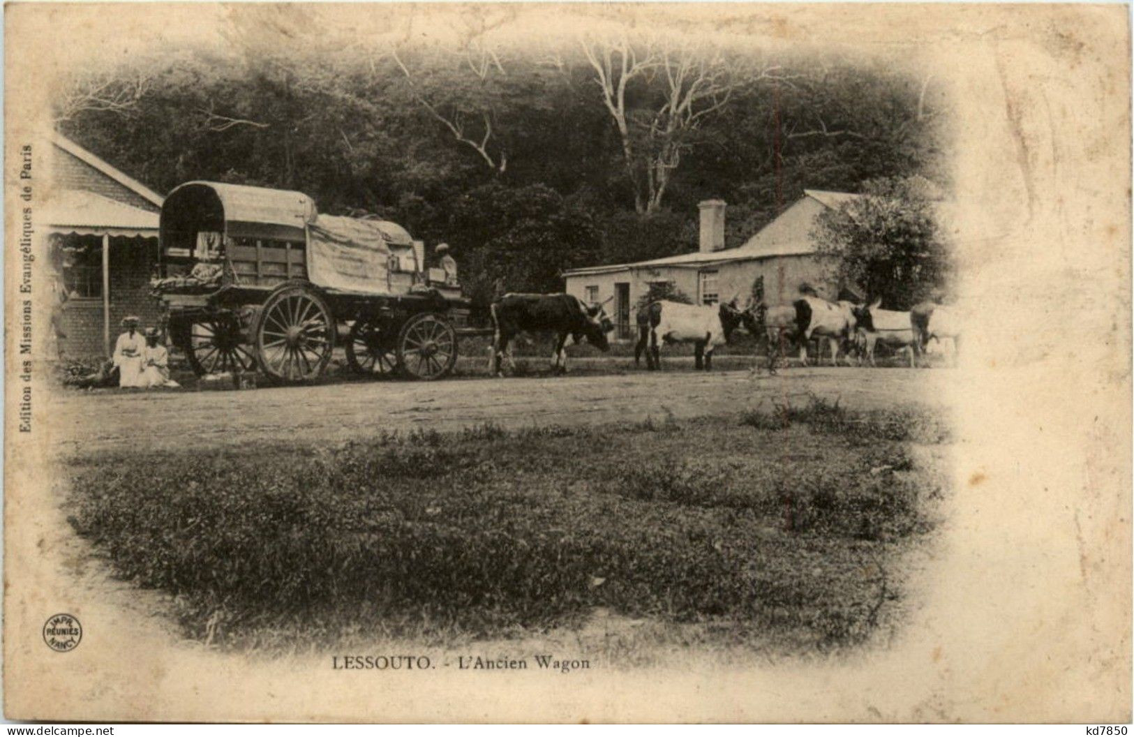 Lessouto - L Ancien Wagon - Lesotho