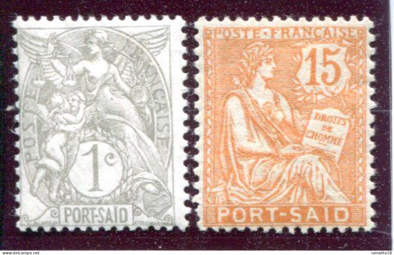 Port-SaÏd             20a Et 26a  * - Unused Stamps