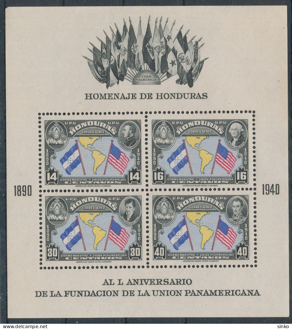 1940. Honduras - Flags - Altri & Non Classificati