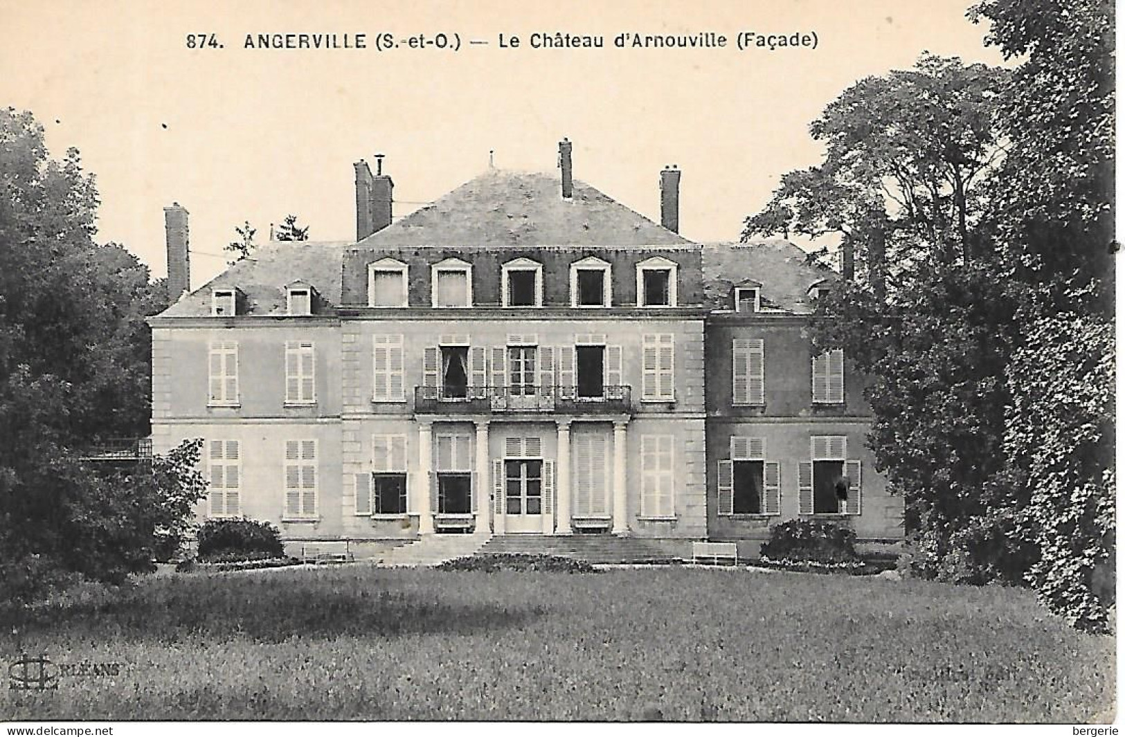 C/108            91    Angerville  -   Le Chateau D'arnouville - Angerville