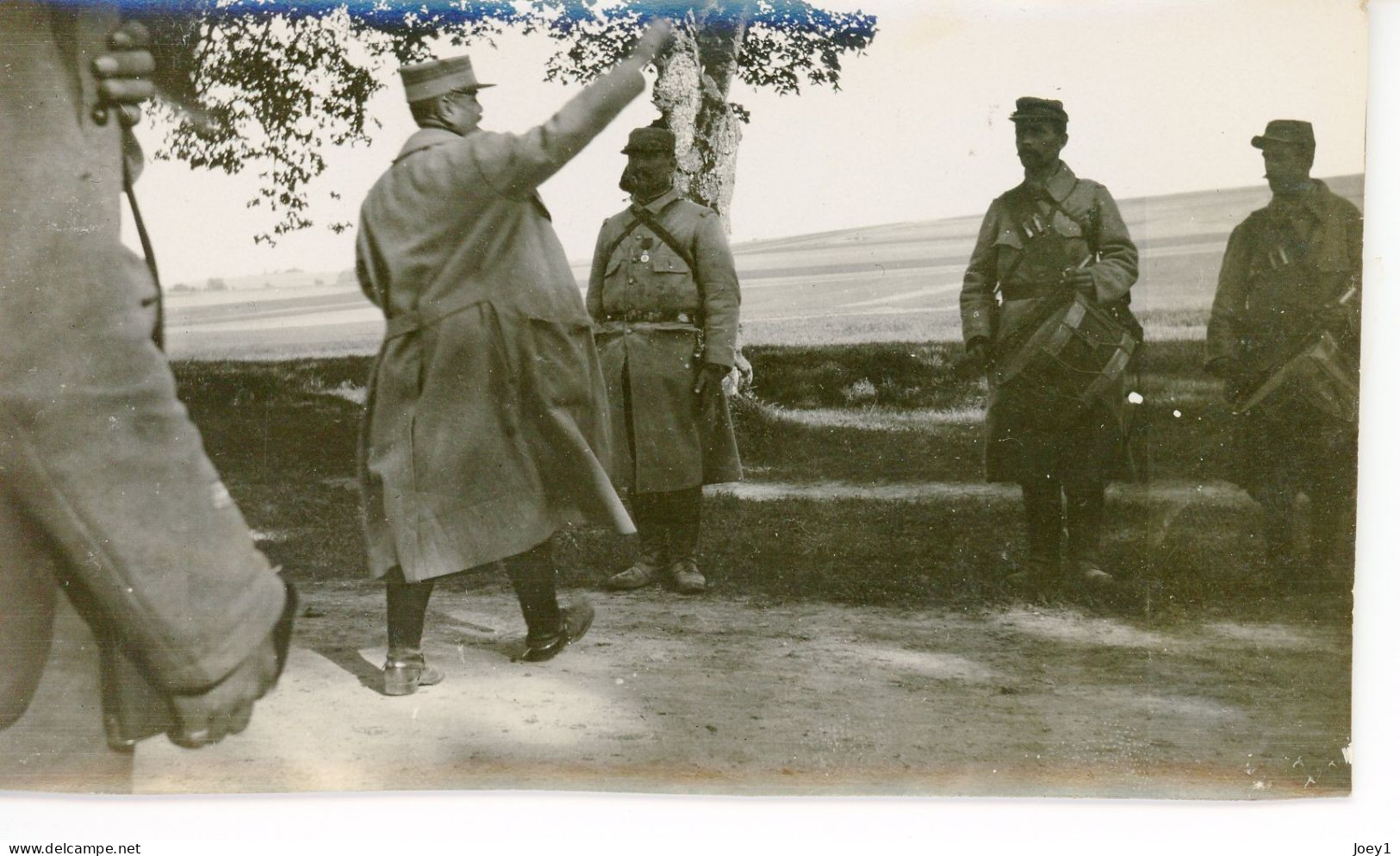 Photo Mai 1915 Remise De Médailles Militaires - Krieg, Militär