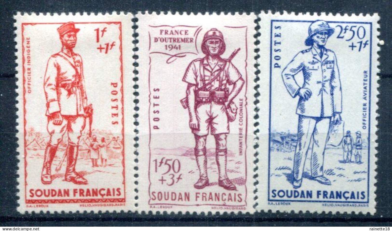 Soudan       122/124 * - Unused Stamps