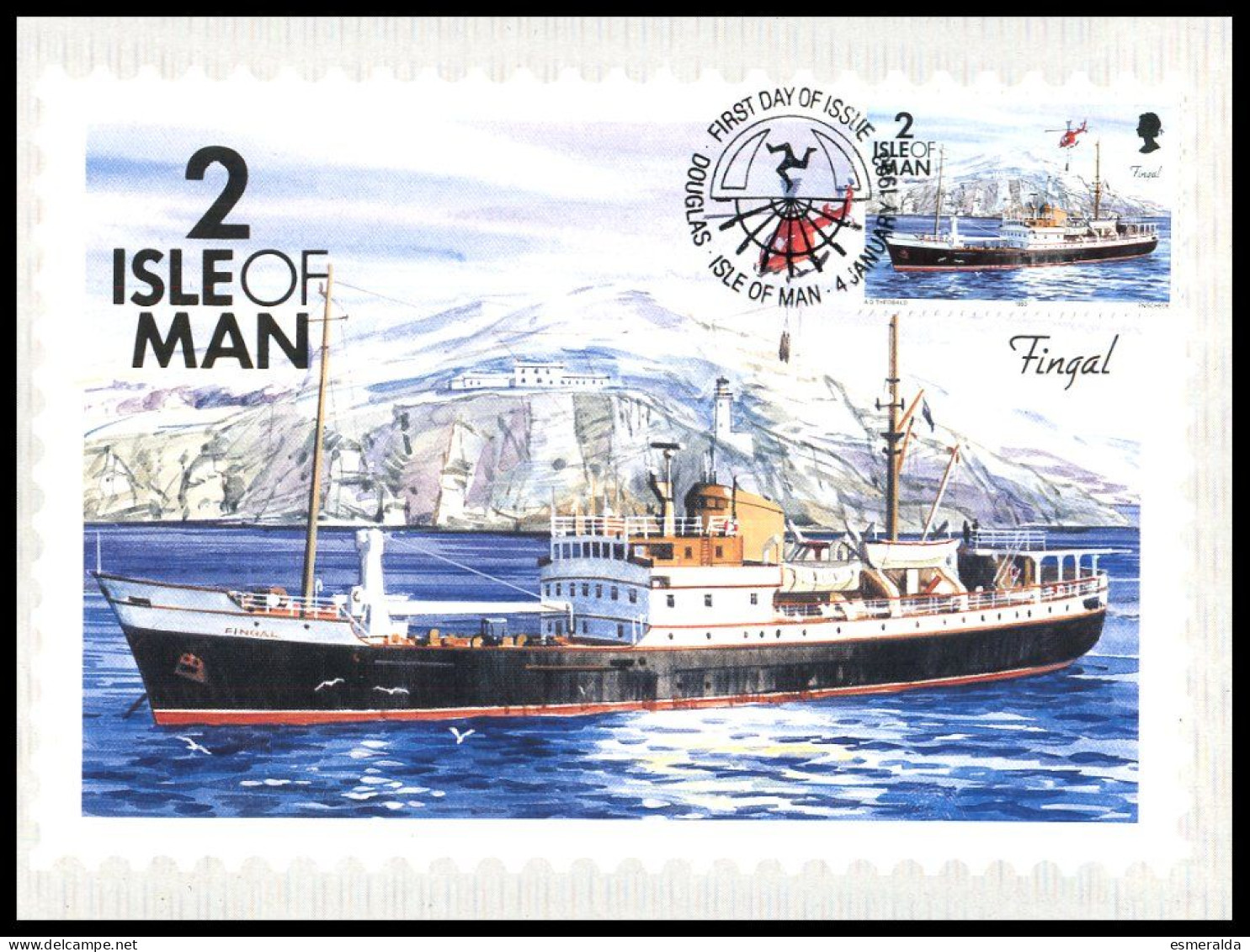 (IOM2)  Y&T 564/75- SG 539/50 SHIPS-Bateaux Set Of 12 Stamp Cards.oblit.1er Jour - Man (Ile De)