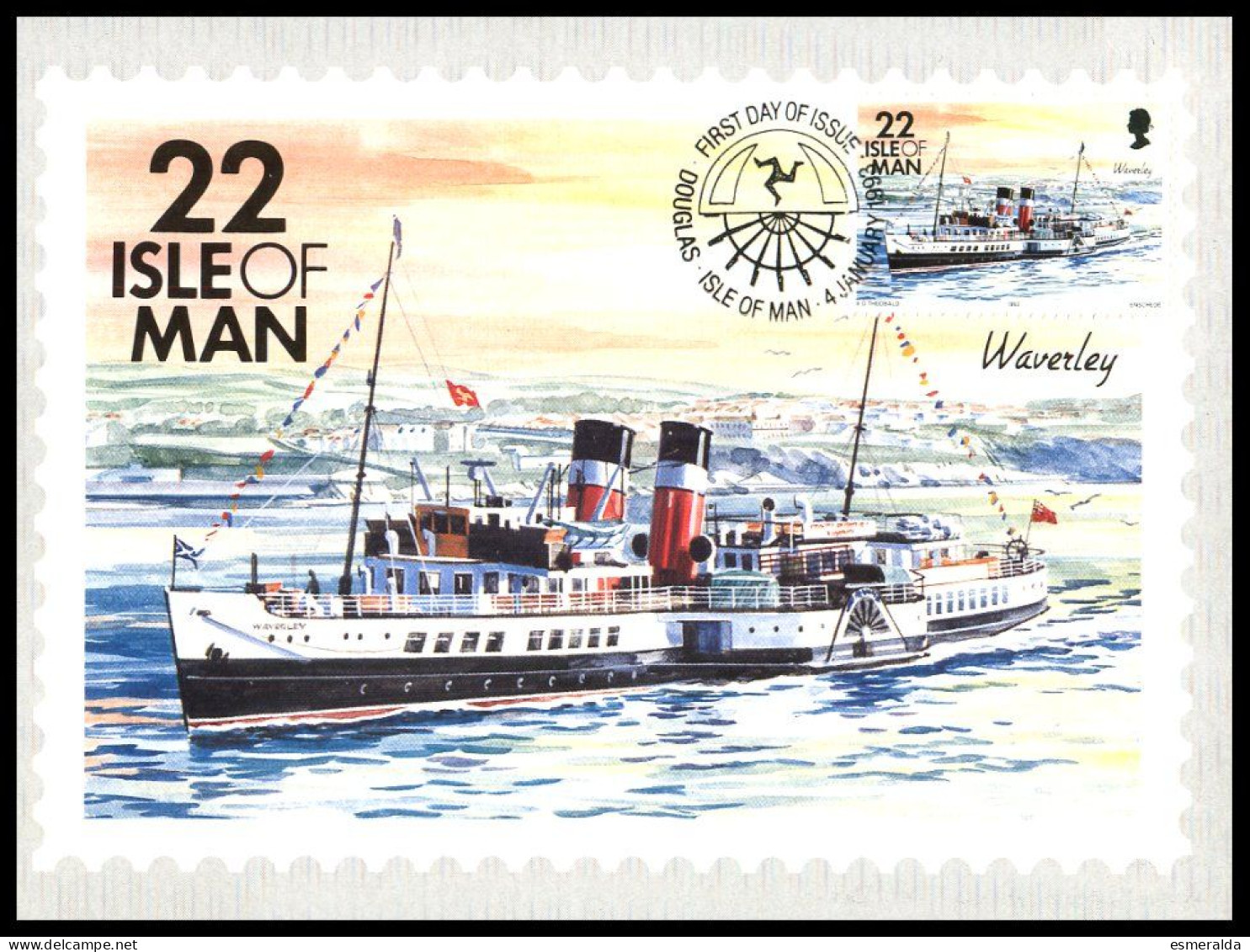 (IOM2)  Y&T 564/75- SG 539/50 SHIPS-Bateaux set of 12 Stamp cards.oblit.1er jour