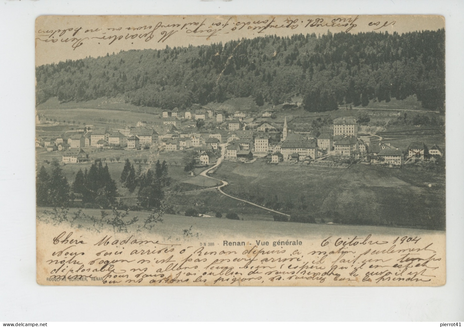 SUISSE - BERNE - RENAN - Vue Générale - Renan