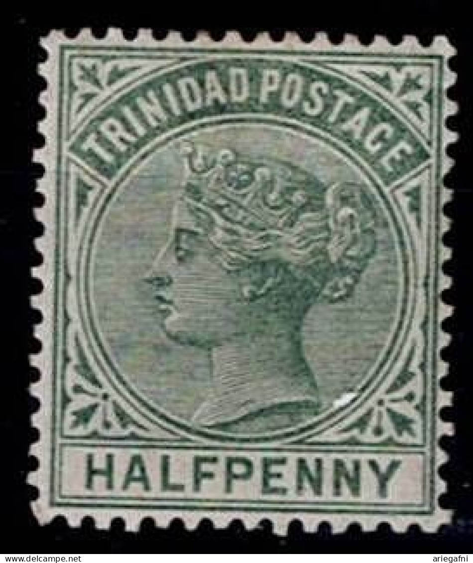 TRINIDAD 1883 QUEEN VICTORIA MI No 30 MLH VF!! - Trinidad & Tobago (...-1961)