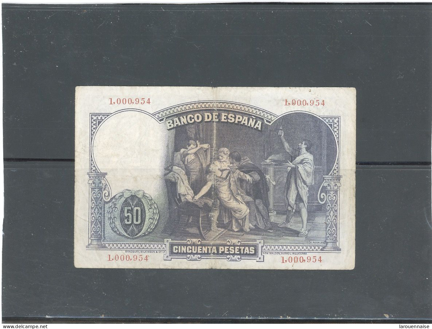 ESPAGNE - KP 82 -50 PESETAS - 25-4-1931 - 50 Peseten