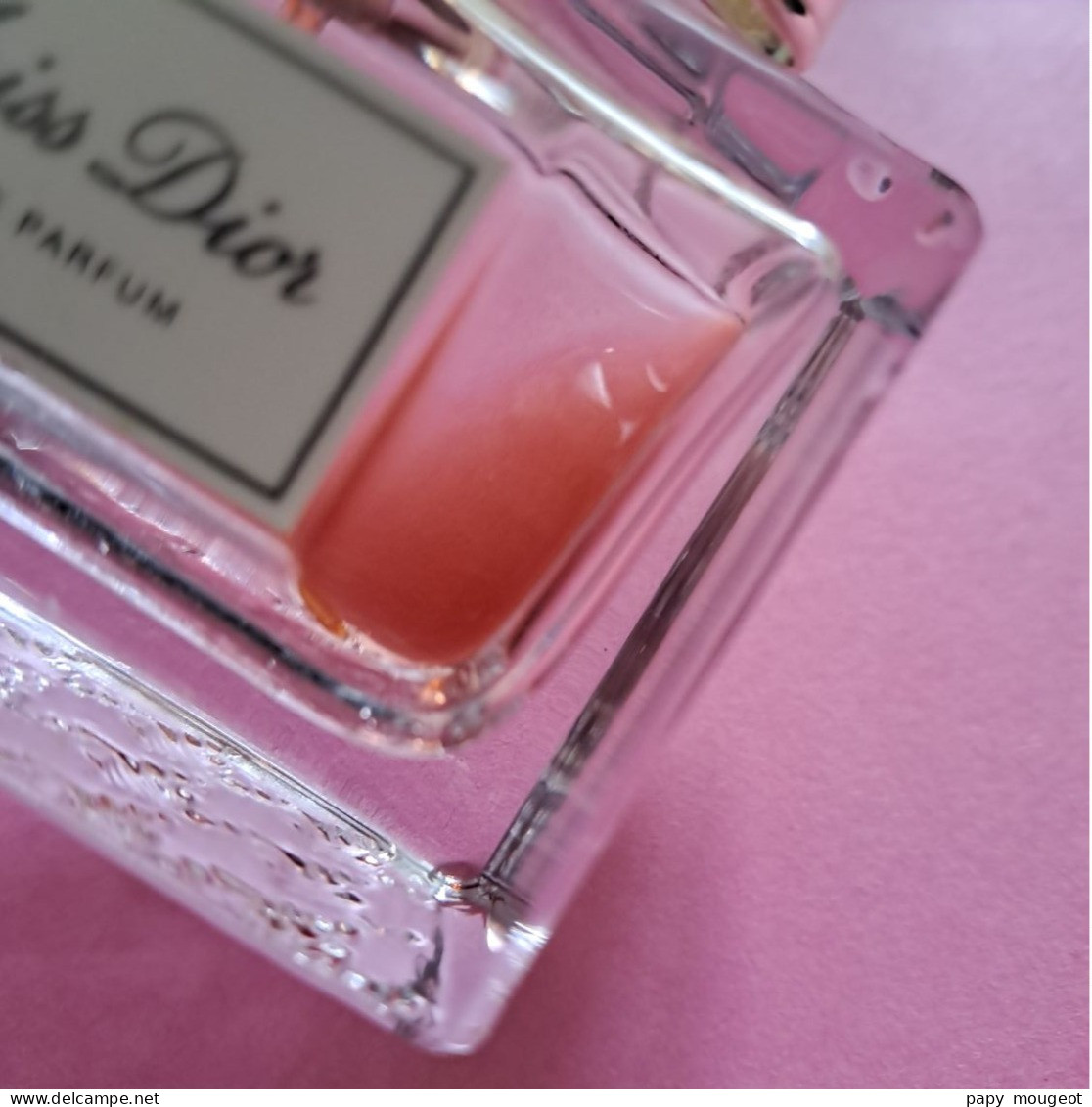 Miss Dior Parfums Christian Dior 50ml Reste Quelques Gouttes Dans Le Flacon - Frascos (vacíos)