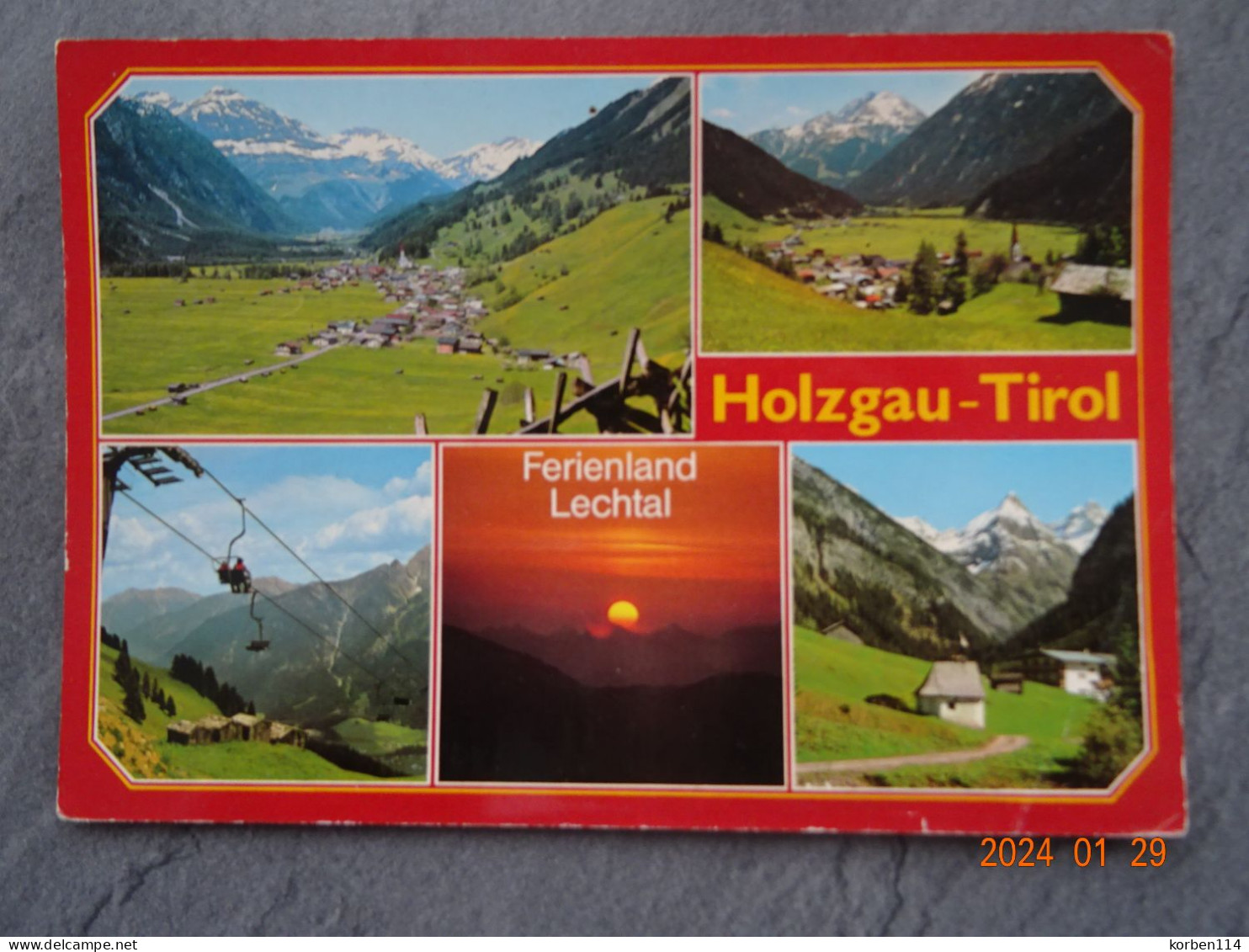 HOLZGAU  TIROL - Lechtal