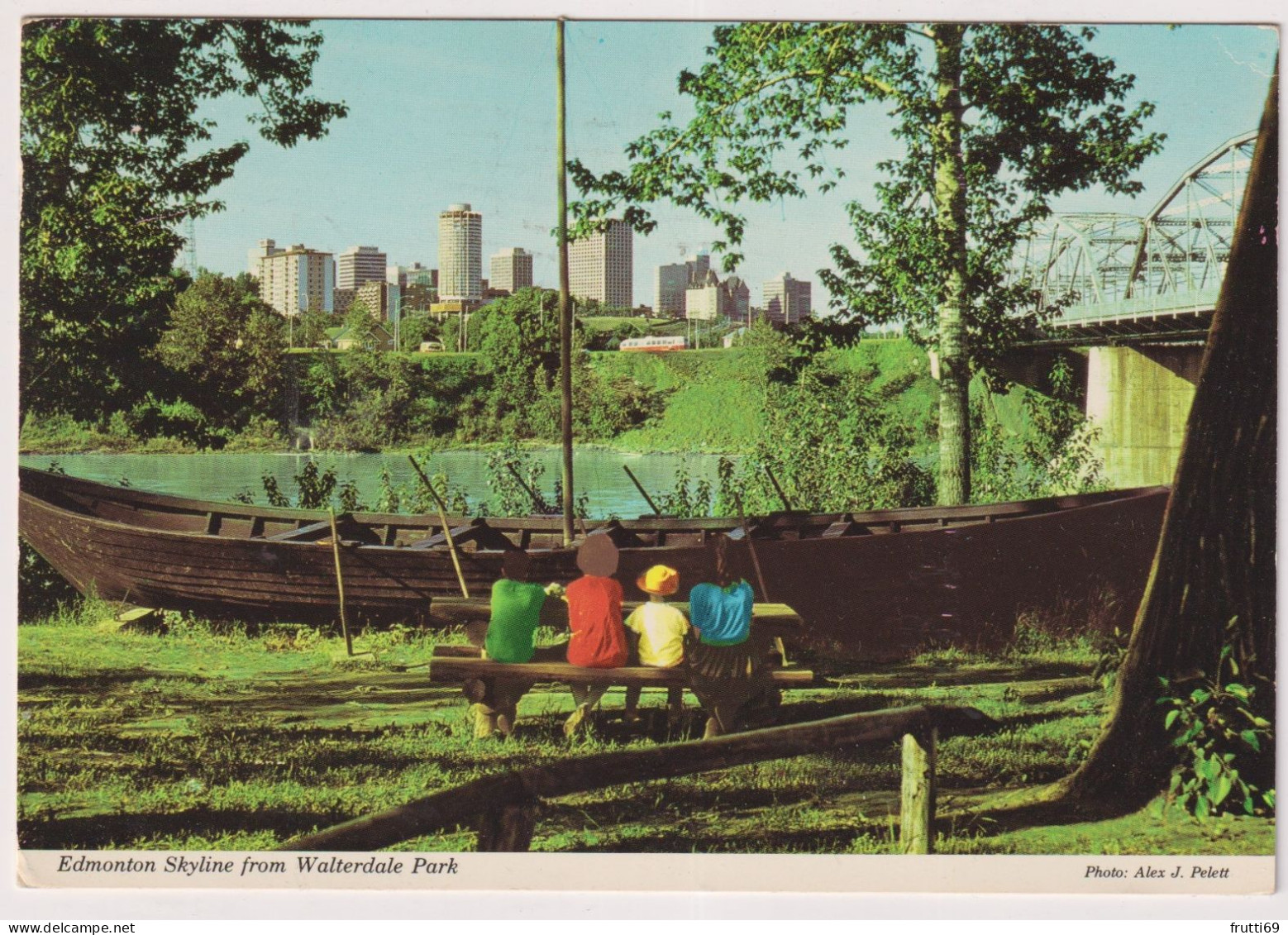 AK 199308 CANADA - Alberta - Edmonton - Skyline From Walterdale Park - Edmonton