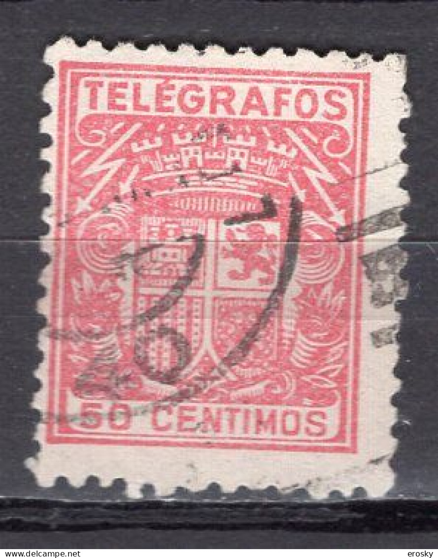 T0391 - ESPANA ESPAGNE TELEGRAPHE Yv N°75 (A) - Télégraphe