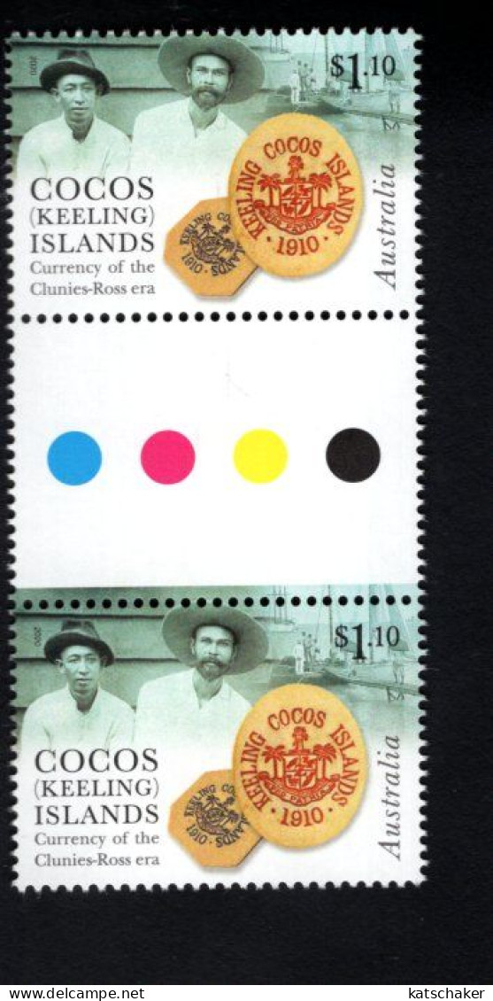 1960111849 2020 SCOTT 411 (XX)  POSTFRIS MINT NEVER HINGED - CURRENCY OF THE CLUNIES-ROSS ERA - Cocos (Keeling) Islands