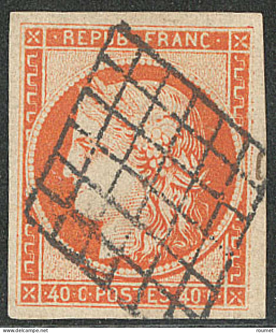 No 5a, Orange Vif. - TB - 1849-1850 Ceres