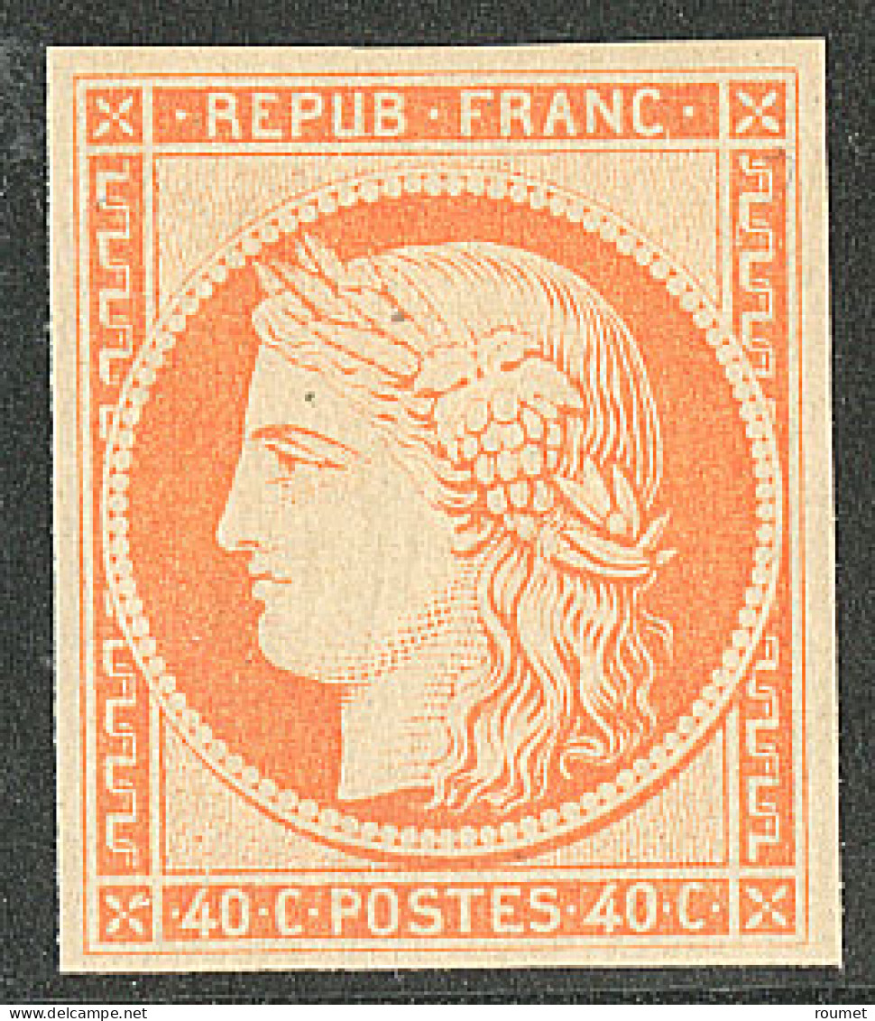 ** Réimpression. No 5g, Très Frais. - TB - 1849-1850 Cérès