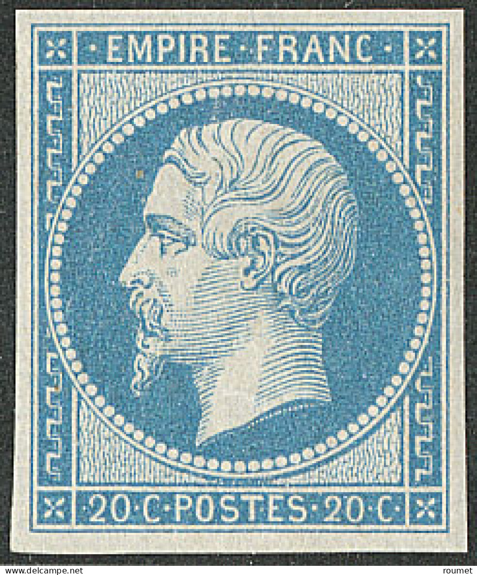 ** No 14A, Bleu Type I. - TB - 1853-1860 Napoléon III