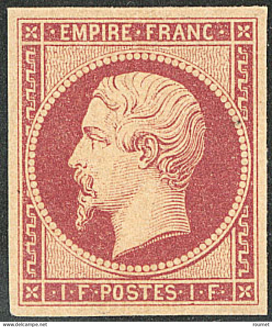 ** No 18, Carmin, Superbe. - RR - 1853-1860 Napoléon III