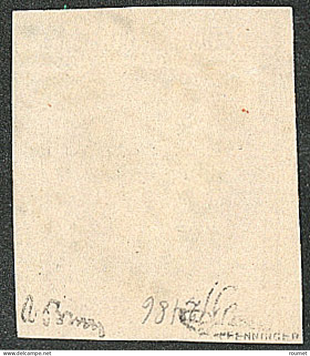 No 18, Carmin, Trois Voisins, Obl Pc, Très Jolie Pièce. - TB. - RR - 1853-1860 Napoléon III.