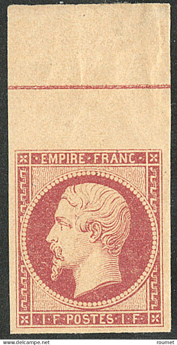 * Filet D'encadrement. No 18c, Bdf, Superbe. - RR - 1853-1860 Napoléon III.