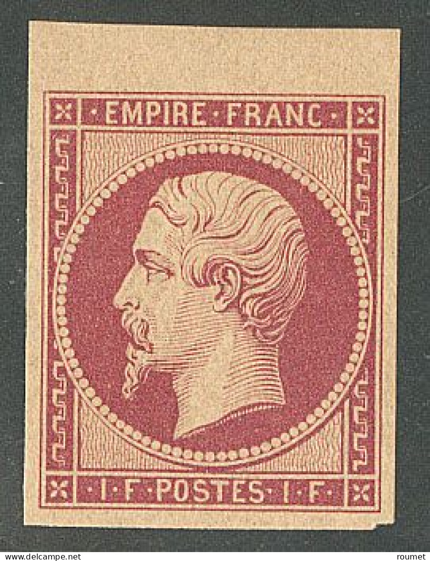 * Réimpression. No 18d, Bdf, Très Frais. - TB. - R - 1853-1860 Napoleone III