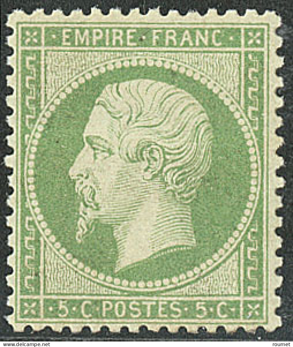 ** No 20, Vert, Pli De Gomme Mais Très Frais Et TB - 1862 Napoléon III.