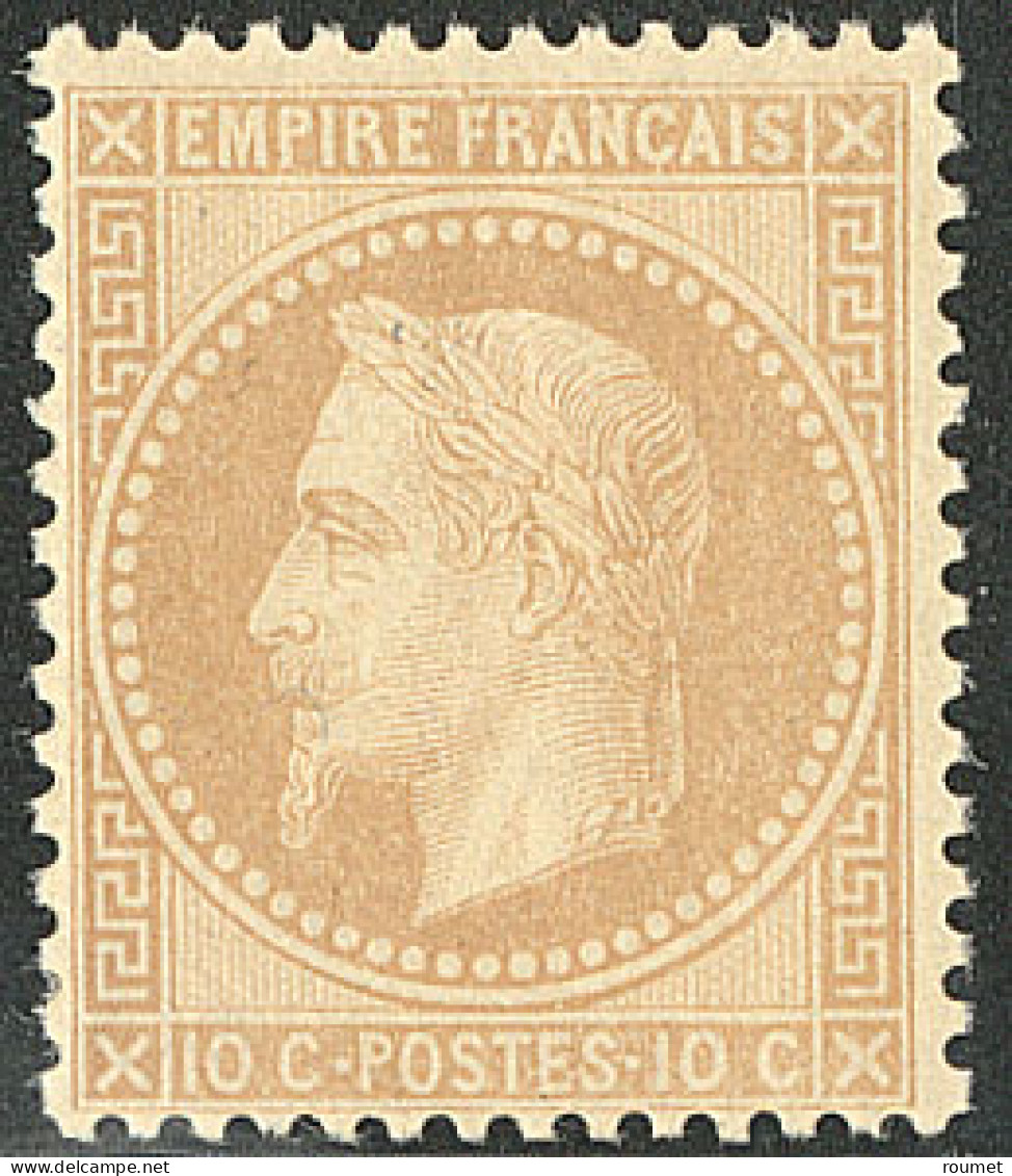 * No 28B, Bistre Type II, Très Frais. - TB - 1863-1870 Napoléon III. Laure