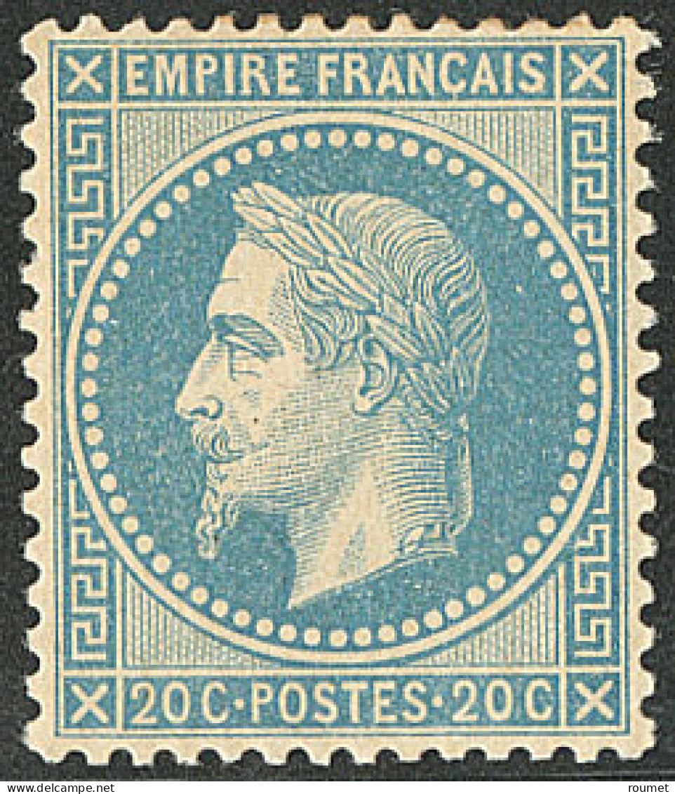 ** No 29B, Bleu, Très Frais Et Bien Centré. - TB - 1863-1870 Napoleon III Gelauwerd